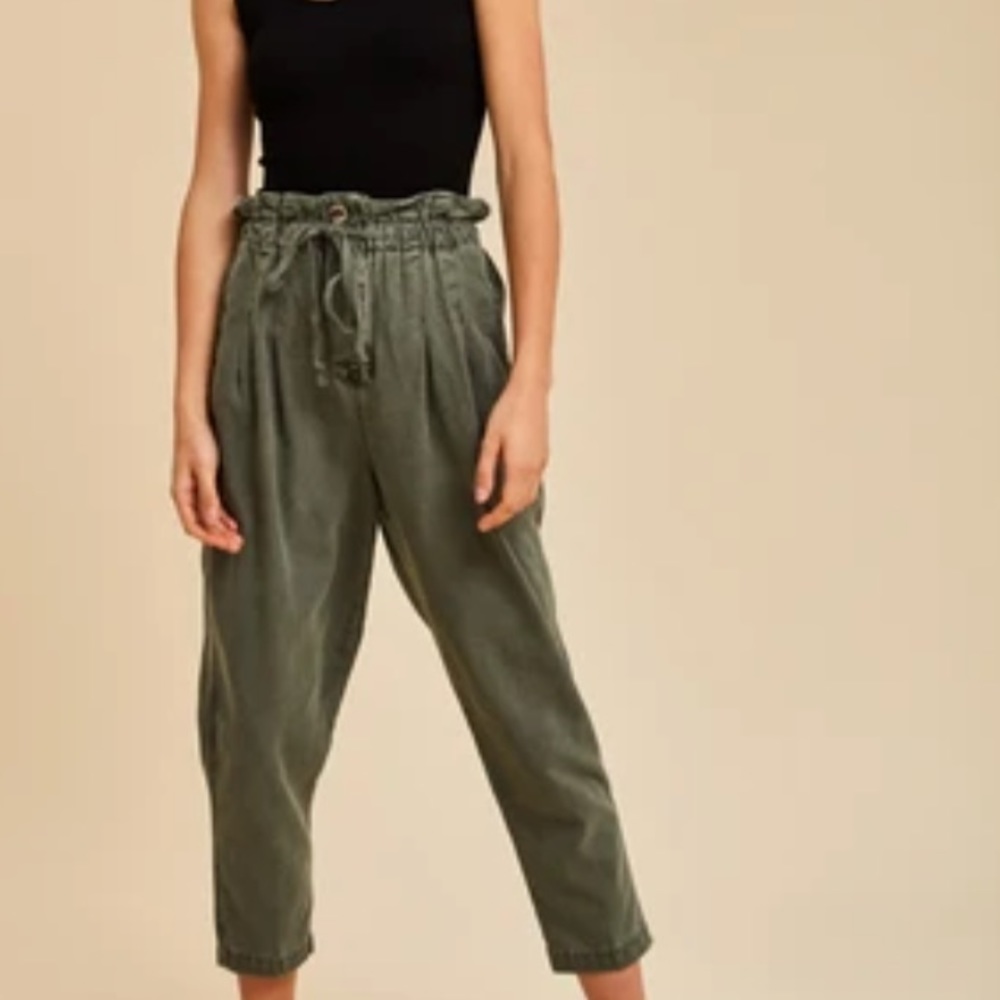 Free people Margate pleat pants